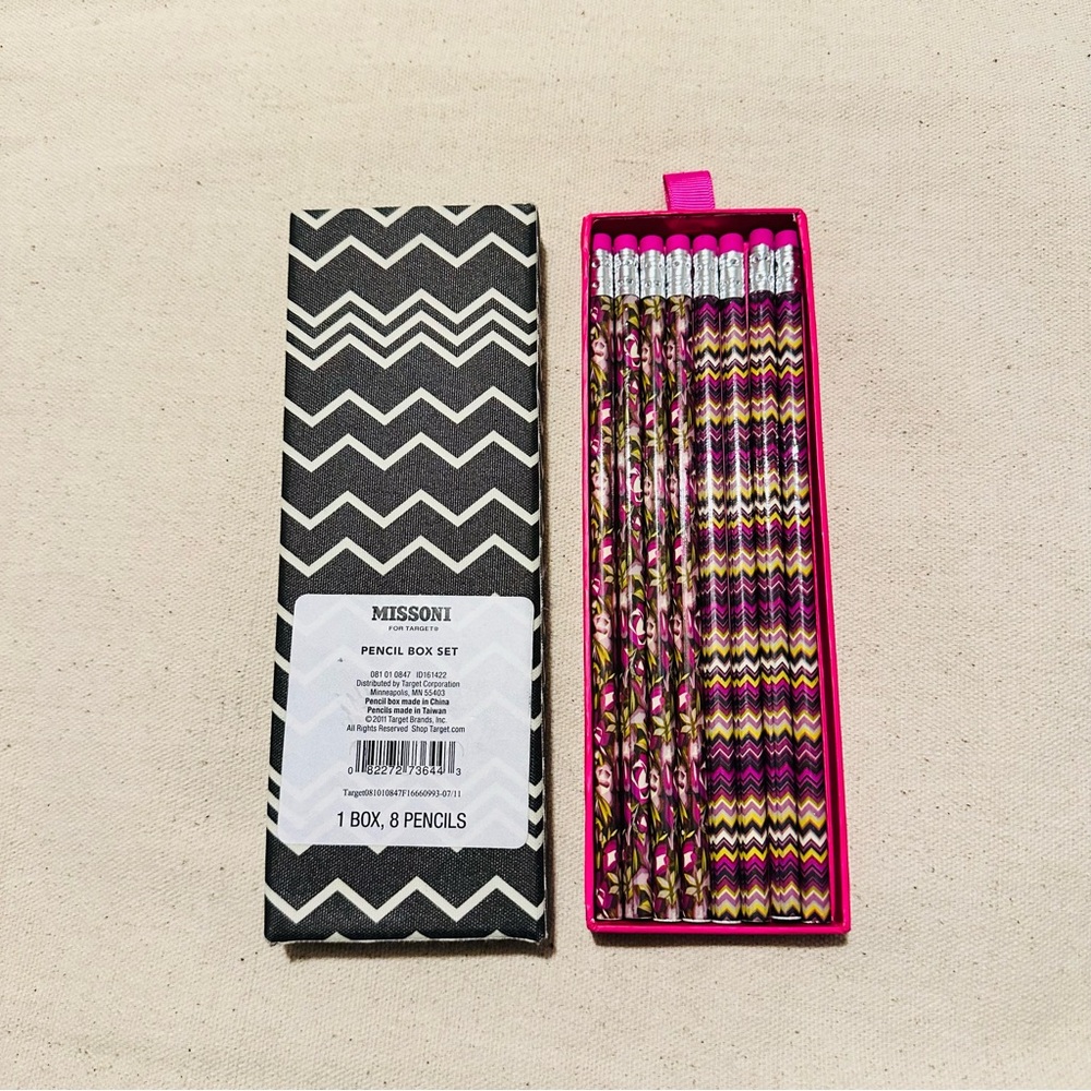 Missoni for Target | Office Supplies | Missoni for Target Pencil Set with Case - Picture 4 of 5